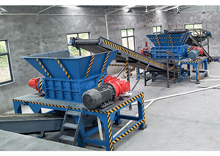 Domestic waste shredder industry integration is the combination of industrial integration and circular economy