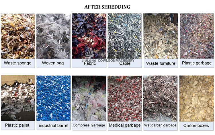 Household Garbage Furniture Recycling Machine Domestic Waste Appliance Shredders