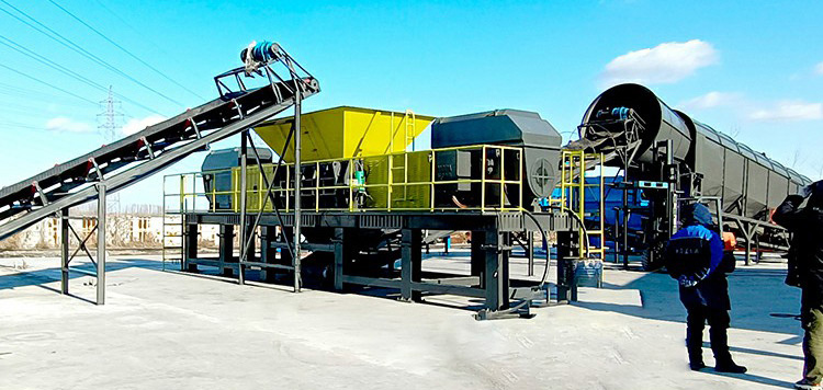 Biomass Recycling Plant Agri Waste Silage Straw Crusher Biomass Recycling Line System