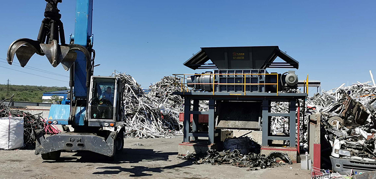 2023 Scrap metal Recycling Plant Waste Scrap Car Aluminium Steel Recycling Line System