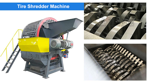 Which tire shredder manufacturer has good equipment quality?